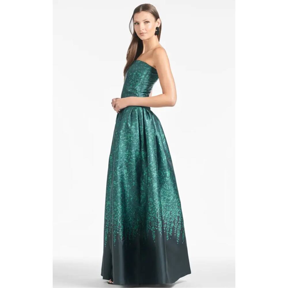 Sachin & Babi Georgina Gown in Emerald Green Wedding Guest - Size 14 - Picture 2 of 11